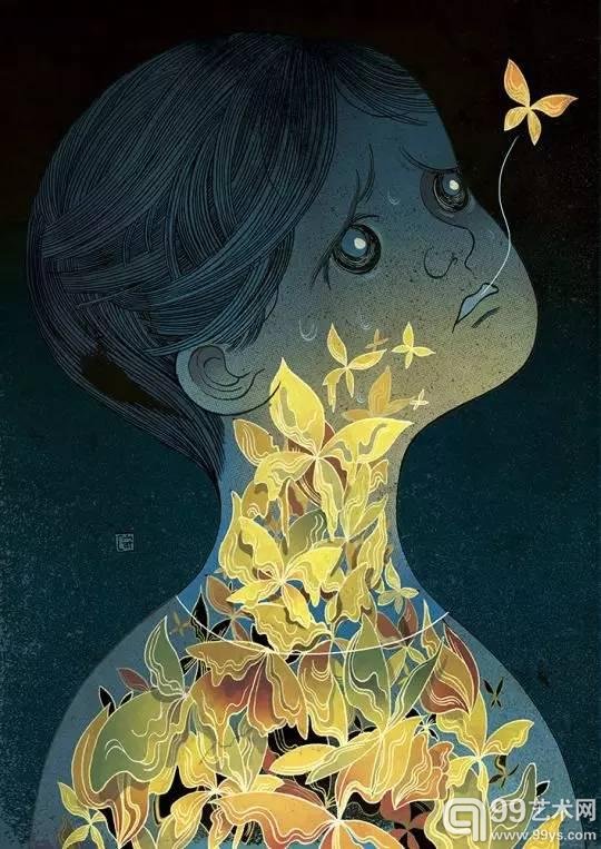 倪传婧画作