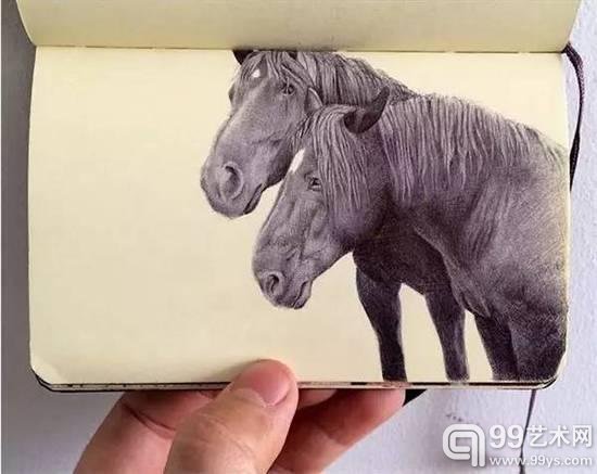 圆珠笔画