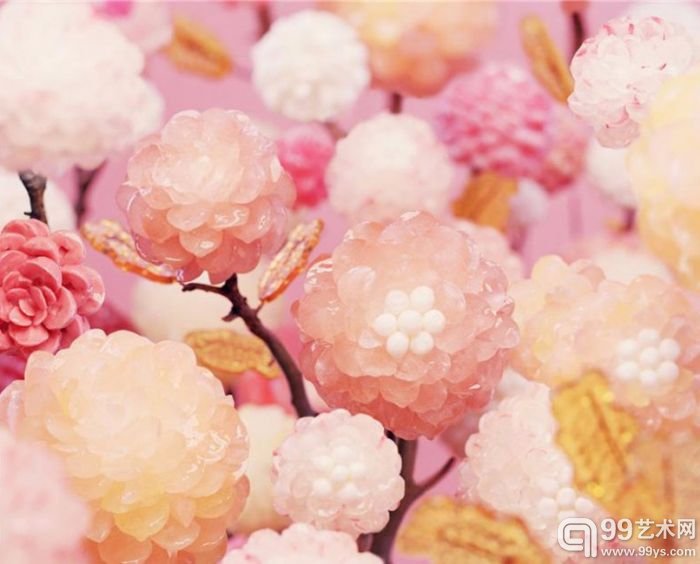 鲜花就像是糖果：小清新版“花开富贵”