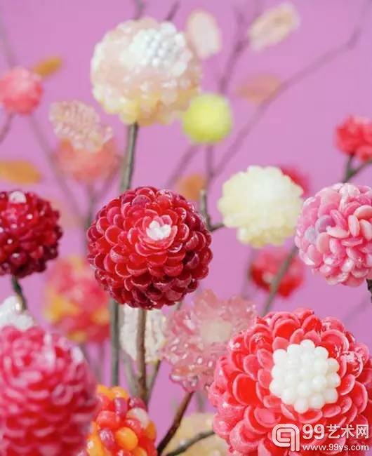 鲜花就像是糖果：小清新版“花开富贵”