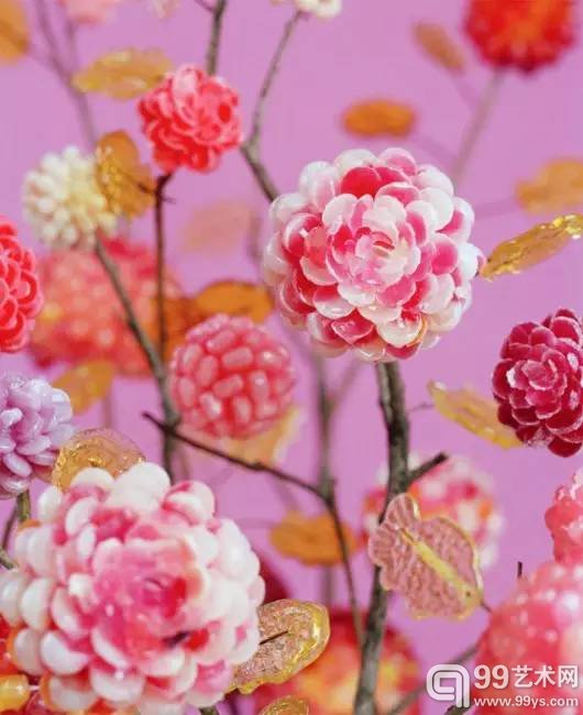 鲜花就像是糖果：小清新版“花开富贵”