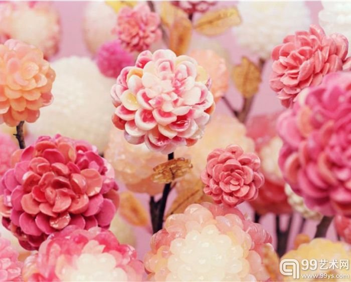 鲜花就像是糖果：小清新版“花开富贵”