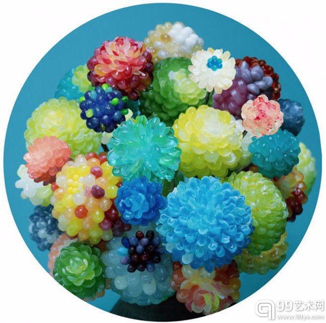 鲜花就像是糖果：小清新版“花开富贵”