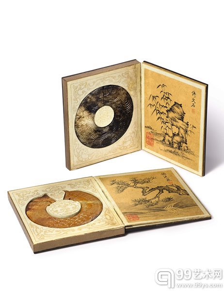 HK0641_Pr of Qianlong Imperial Album after Ni Zan