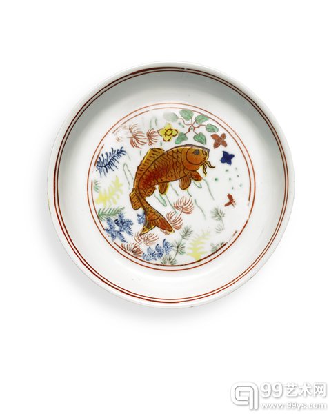 Pilkington_Wucai Carp Dish