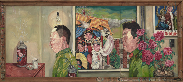 Liu Wei_The Revolutionary Family Series (triptych)