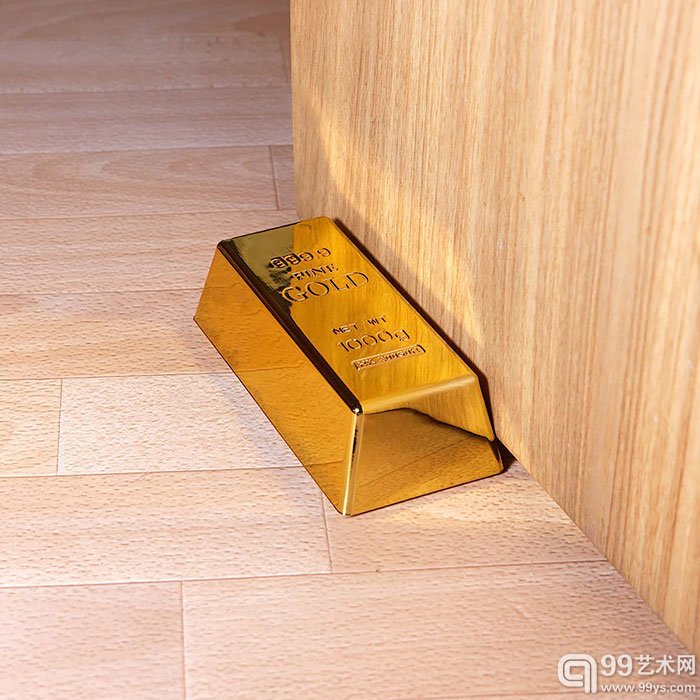 仿金块门板夹