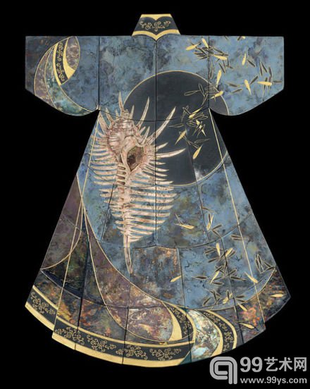 一组用陶瓷设计的东方复古服饰设计作品
