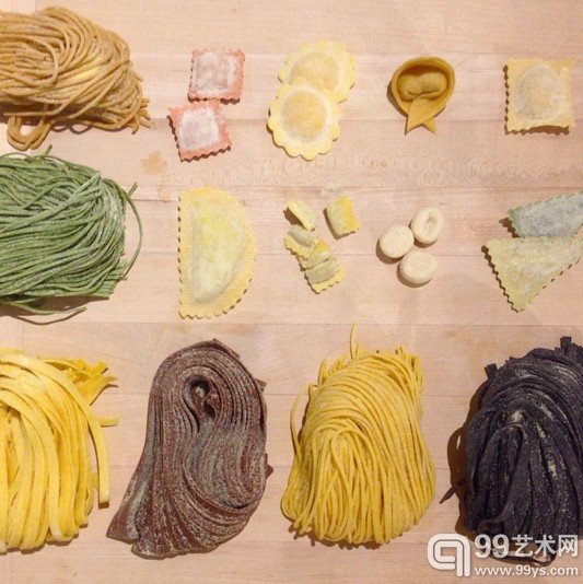 Art Pasta：画家变厨师 充满艺术感的意大利面条