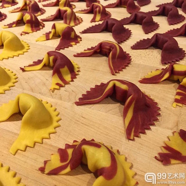 Art Pasta：画家变厨师 充满艺术感的意大利面条