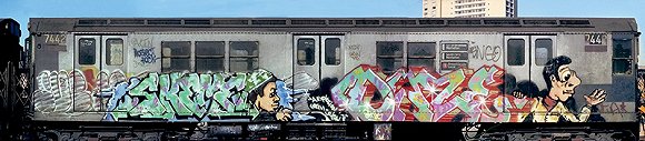 Skeme Daze(1981年) 摄影:© Henry Chalfant