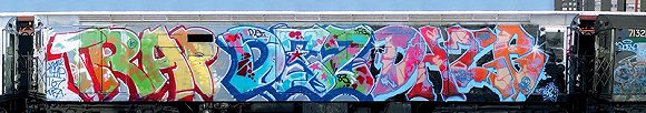 Trap Dez Daze(1983年)摄影:© Henry Chalfant