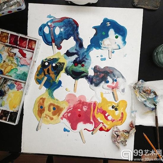 进了这个蛋糕画廊真的是要被甜翻了