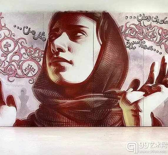 Shamsia Hassani 作品