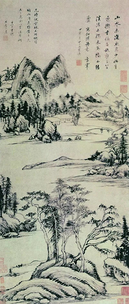 董其昌，《林和靖诗意图》，明代，北京故宫藏