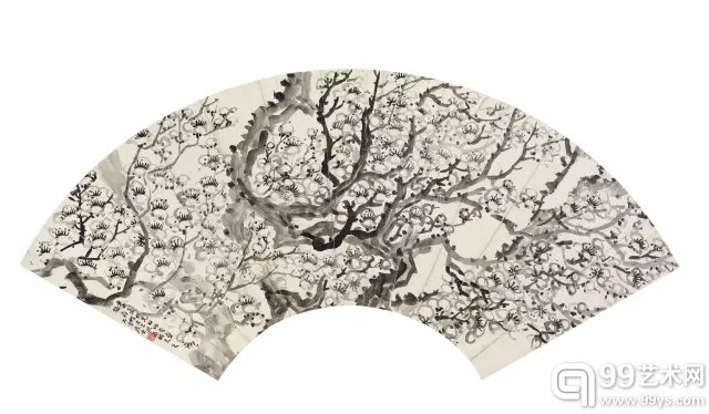 陈师曾 墨梅