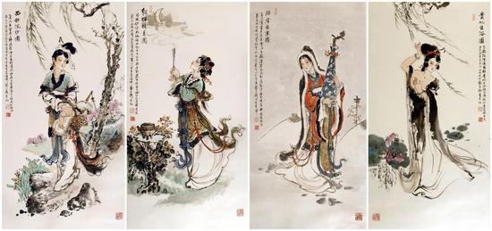四大美女图