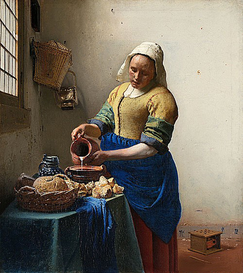 《倒牛奶的女仆》(The Milkmaid)