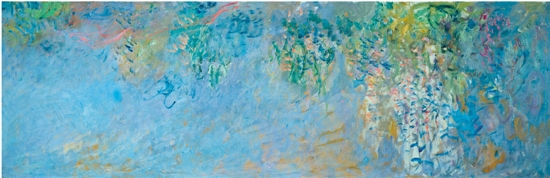 克劳德·莫奈 紫藤花 1919—1920年