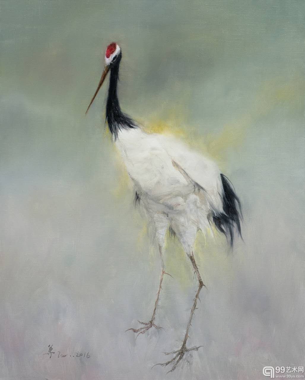 王尊 琼琚   100x80cm   亚麻布油画  2016