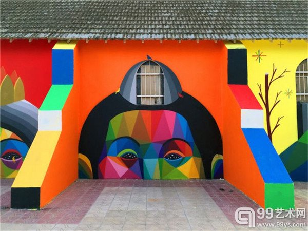 Okuda San Miguel的绘画作品