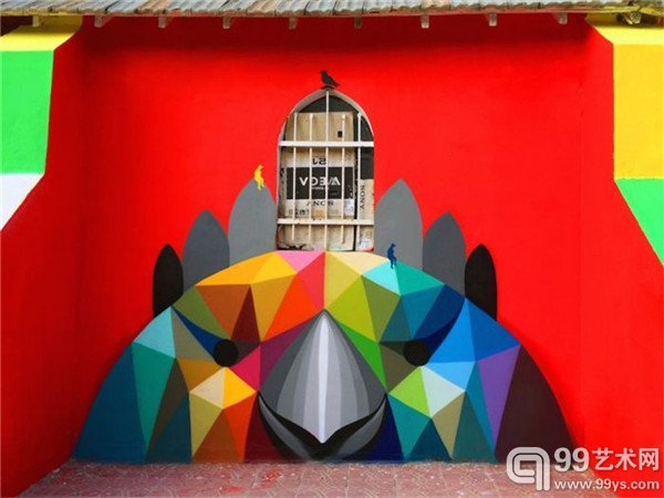 Okuda San Miguel的绘画作品