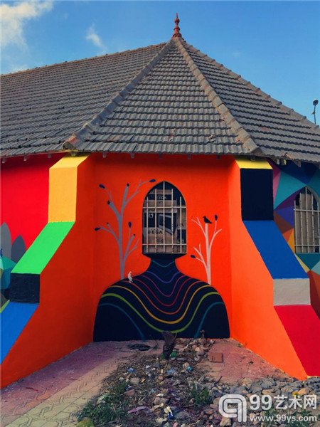 Okuda San Miguel的绘画作品