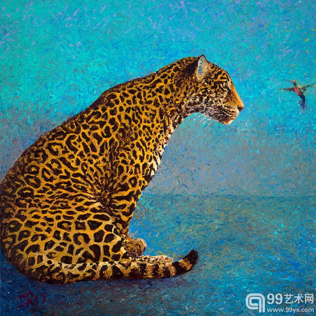 投笔从手！摇曳于微风中的手感画