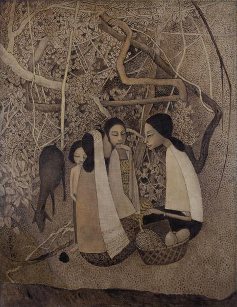钟泗滨（1917–1983）《谈天说地》 1981年作