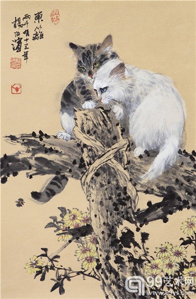 《东篱》 46cm×69cm