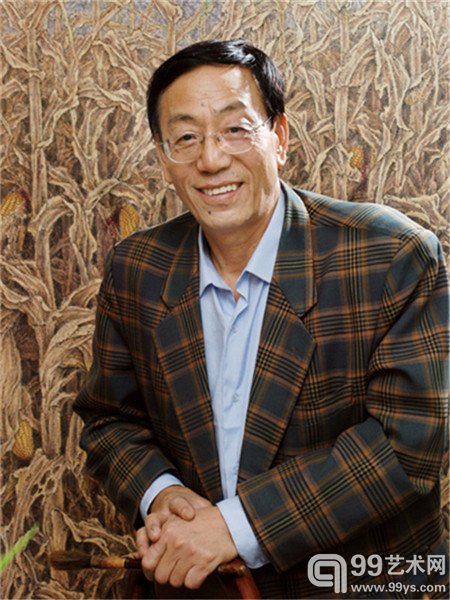 画家杨海滨近照