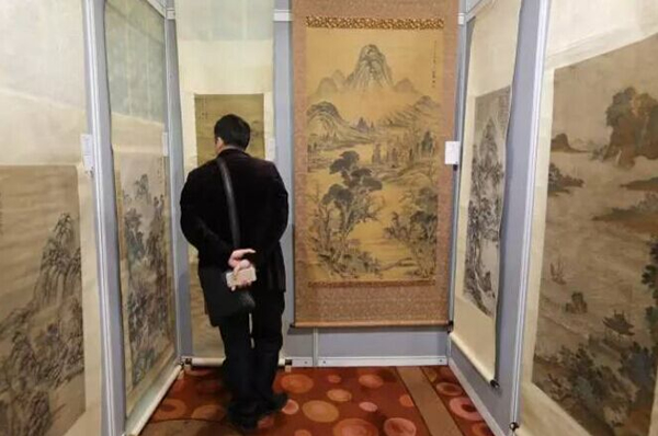 古代书画专场展区