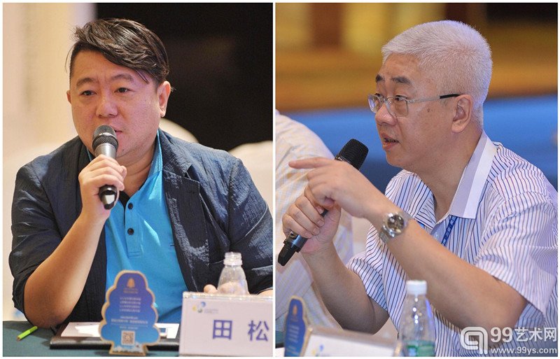亚洲之星抗衰老研究院院长焦述江(左)、中国众筹精英会理事长谢森树