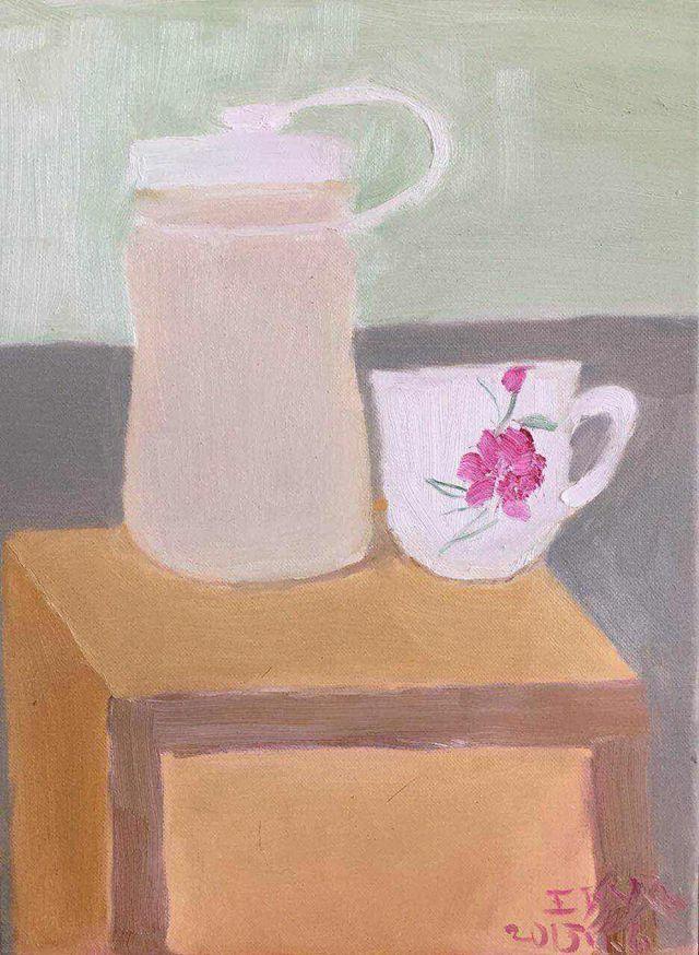 这是王珍风学画第四天的作品