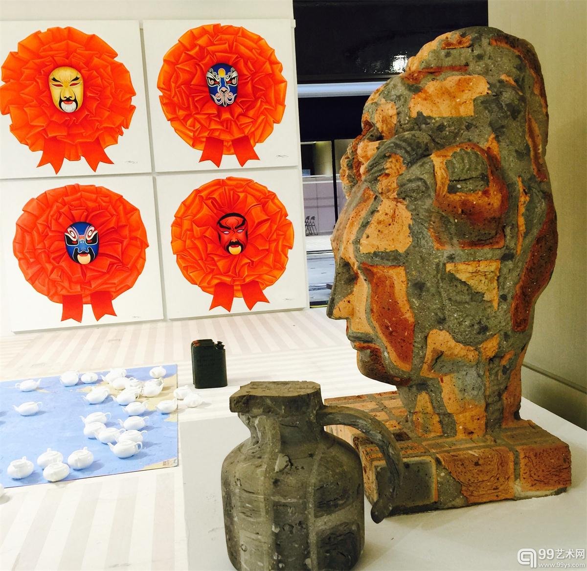 艺术家们的作品种类繁多
