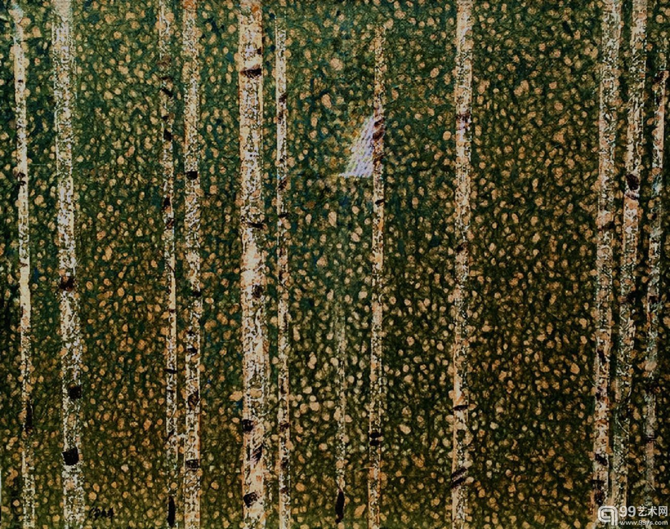 和谐 80cm-100cm 2015年 布面油画