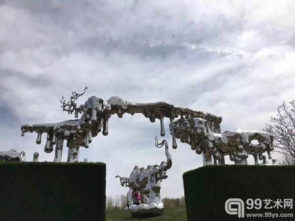 展览现场展出作品