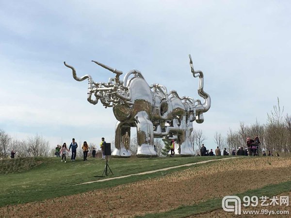 展览现场展出作品