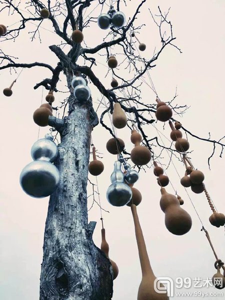展览现场展出作品