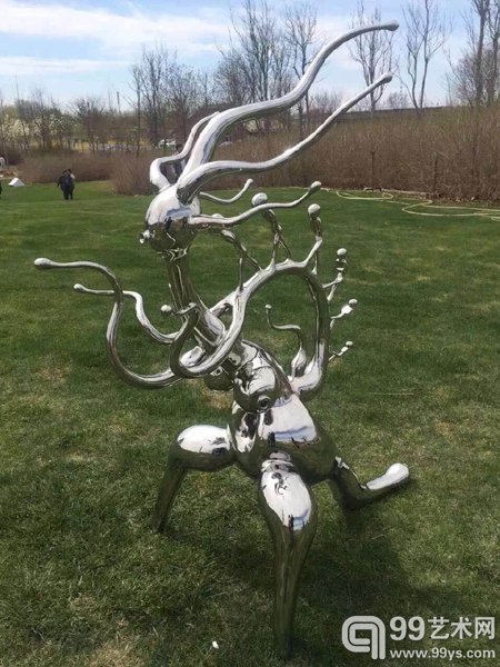 展览现场展出作品