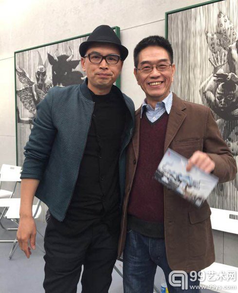 展览现场嘉宾合影