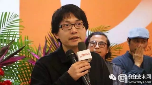 艺术家代表黄河致辞