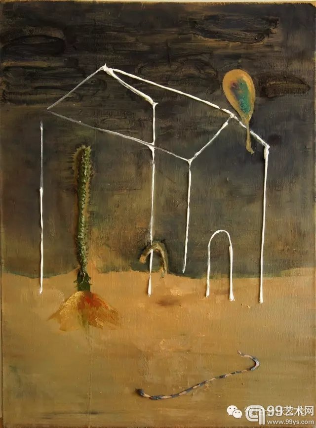 《寂之境》布面油画 60x80cm