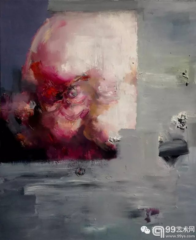 露脸 95x110cm 布面油彩 2016