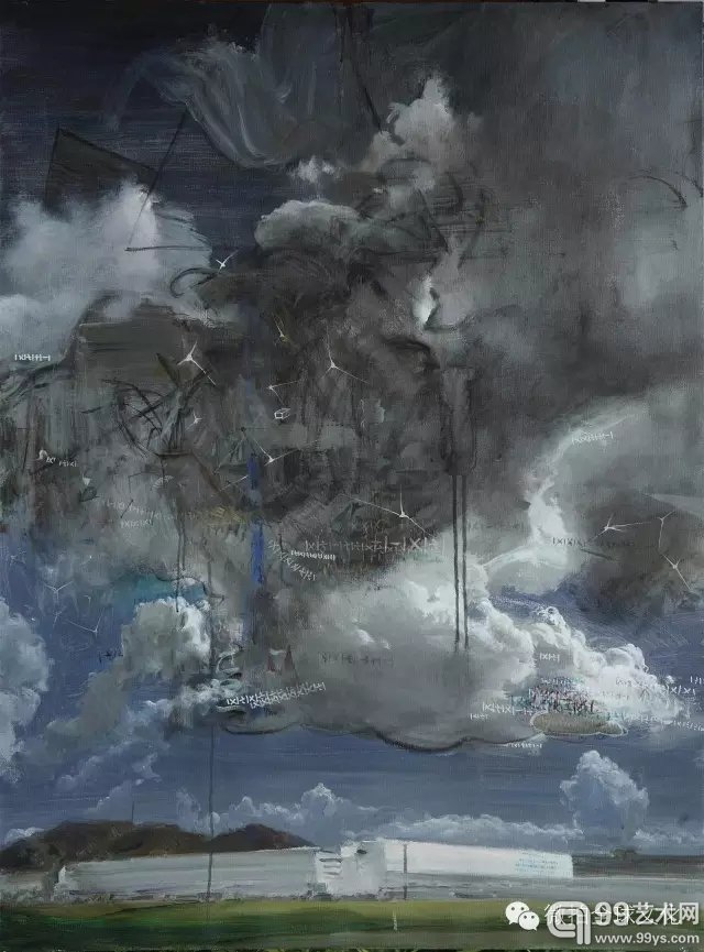 《天一》3 100X135cm 布面丙烯 2013