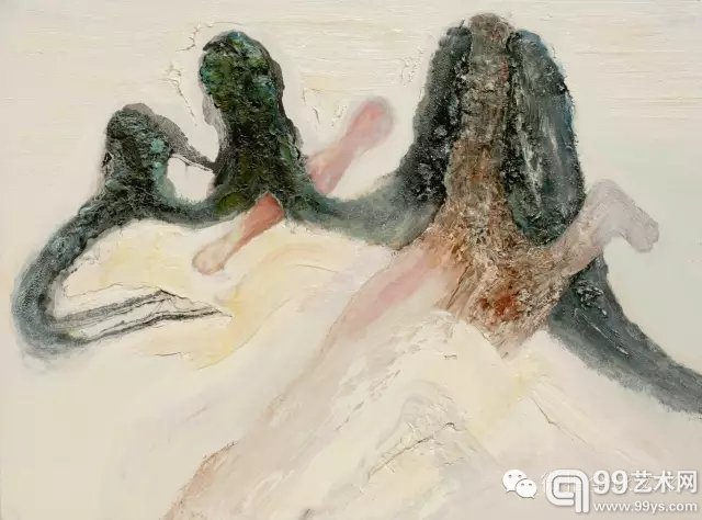 《灵.荒蛮之二》130 x 100cm 油画