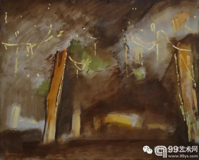 《圣诞快乐》 81x100cm 2010