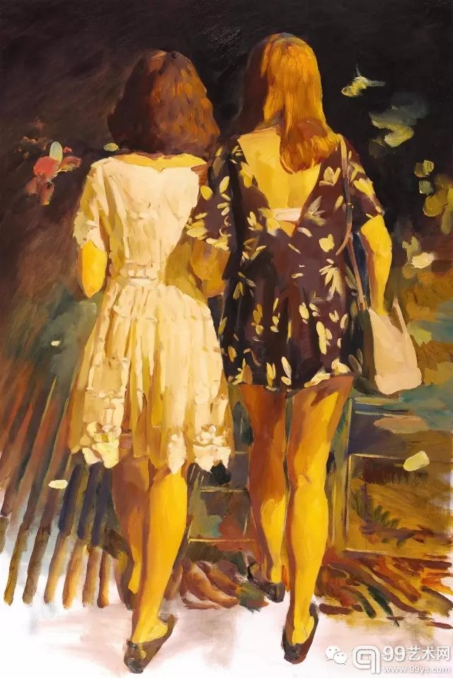 《近怕鬼》120x80cm 2015 布面油画