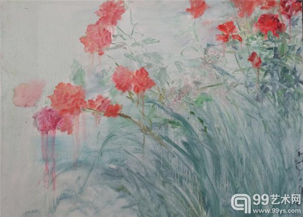 杂花（2013）60x80cm