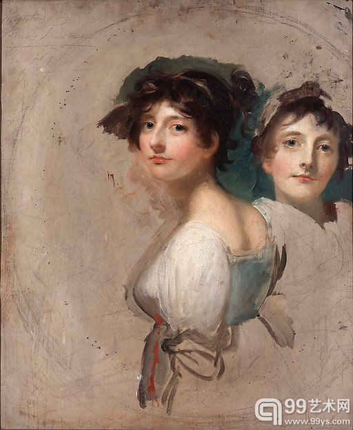 艾米利亚和伯爵夫人，劳伦斯，1803-1805